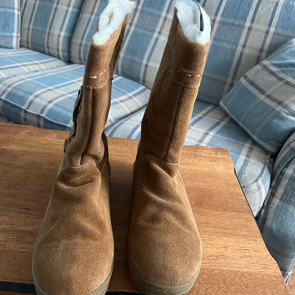 White Mountain Brown Winter Boots